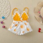 Newborn sleeveless Romper