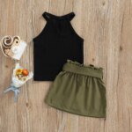 Off-Shoulder Tank & Skirt Set