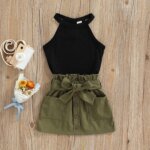 Off-Shoulder Tank & Skirt Set