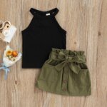 Off-Shoulder Tank & Skirt Set